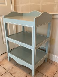 Hand Painted  3 Tier Shelving Unit