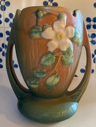 Two Handle Roseville Vase