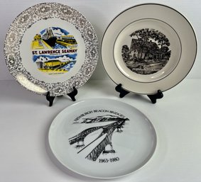 Vintage Souvenir Plates (3)