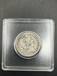 1902 Barber Silver Quarter