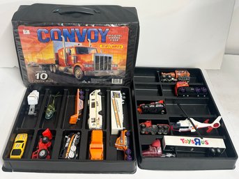 Convoy Matchbox Carry Case Filled With Toy Vehicles