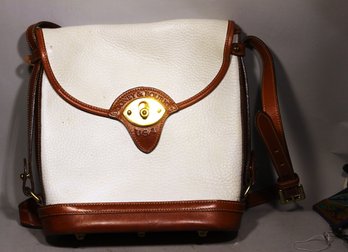 Leather Purse Bag Dooney & Bourke White