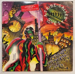 A Tribe Called Quest - Beats, Rhymes And Life 2xLP 01241-41587-1 OG 1996 Promo Stamp On Back VG Plus
