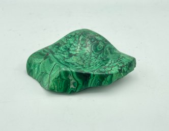 Vintage Malachite Ashtray Or Coin Dish