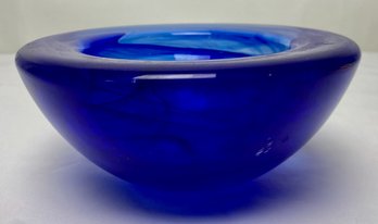 Cobalt Blue Kosta Boda Bowl