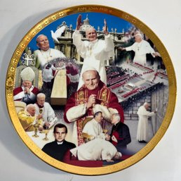 Pope John Paul II Danbury Mint Decorative Plate