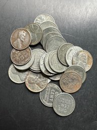 25 Steel Pennies