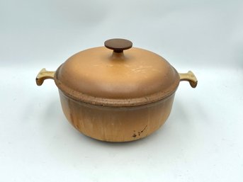 Vintage Enzo Mari La Mama Le Creuset Cast Iron Casserole Dish