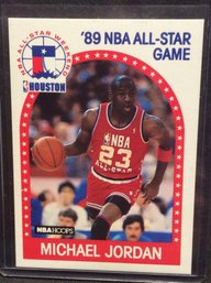 1989 NBA Hoops Michael Jordan All Star - M