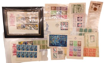 Benjamin Franklin 1/2 Cent, Austria, Belgium, Marc Chagall Stamps And More! - New, Never Used!