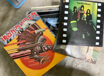 Vintage Vinyl Album Lot ~ 20 Albums ~ Judas Priest, Iron Maiden, Yes, Van Halen & More