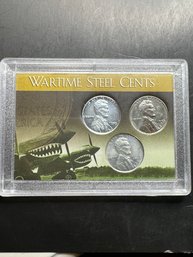 Wartime Steel Cents 1943, 1943-D, 1943-S