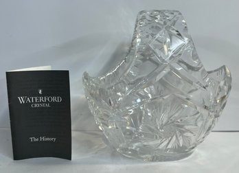 Waterford Crystal Glass Basket
