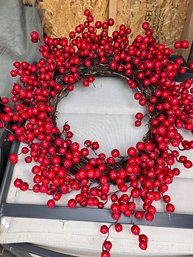 Seasonal Berry Wreath ( 1 Of 2) (#65)