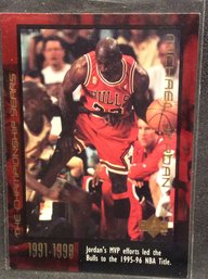 1999 Upper Deck Michael Jordan The Championship Years Card - M