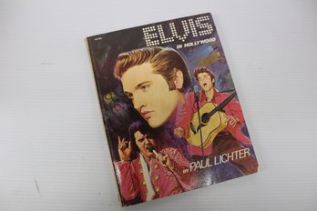 1975 Elvis In Hollywood Book By Paul Lichter - Great Pics!