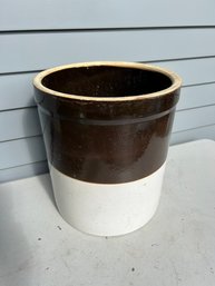 Classical New England Glazed Pickle Pot/planter