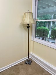 Vintage Floor Lamp With Corinthian Capitals