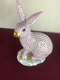 Herend Hvngary Hand Painted Bunny