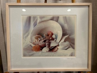 Robin Logan Untitled Signed Photograph Of Still Life With Shells