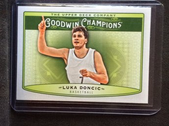 2019 Goodwin Champions Luka Doncic Rookie Card - K