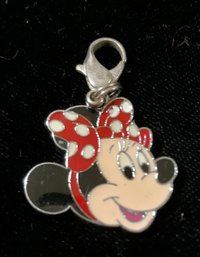 Enameled Minnie Mouse Charm Mickey Is Missing