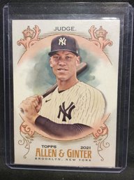 2021 Topps Allen & Ginter Aaron Judge - M