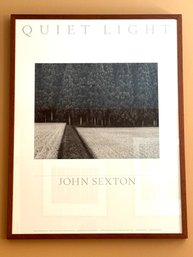 John Sexton Framed Print In Custom Cherry Wood Frame (LOC: W2)