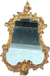 A Vintage Gilt Wood Mirror