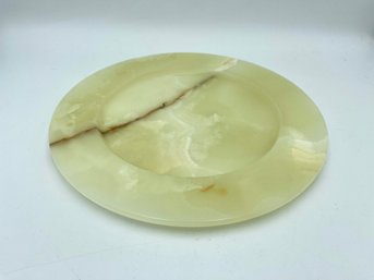 12-Inch Alabaster Serving Plate