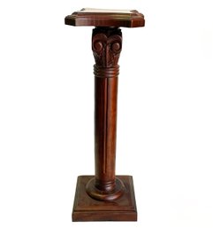 36' Sturdy Wooden Pedestal