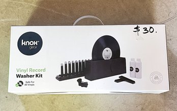 Know Record Washer Kit- Washes And Dries 7, 10 And 12' Records- NOS