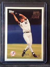 1996 Topps Future Star Derek Jeter Rookie Card - K
