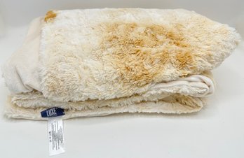 Luxe Faux Fur Throw, Purchased At Barneys New York