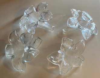 Four Glass Flowers