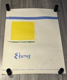 1966 Theodoros Stamos Andre Emmerich Gallery NY Poster