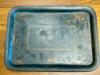 Black Metal Toile Tray