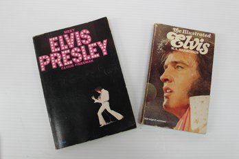 Pair Of Elvis Books With Meet Elvis Presley By Favius Friedman & The Illustrated Elvis W. A. Harbinson