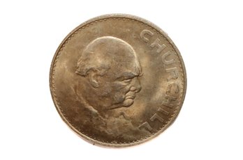 1965 Elizabeth II Commemorative Crown Winston Churchill