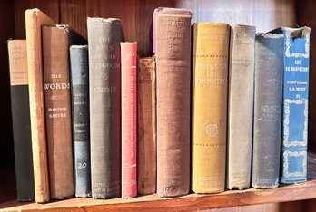 12 First Edition Antique & Vintage Fiction Books, Oldest 1903