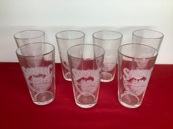 Saranac Pub Drinking Glasses Set Of 7