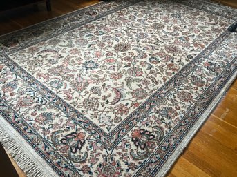 Karatsan 100% Wool Pile Rug 5.9' X 9' Pattern Tabriz