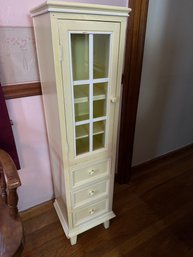 Painted Curio Cabinet