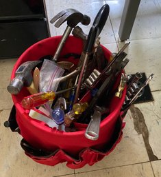 Tool Bucket Filled With Tools