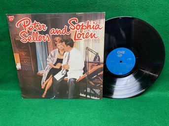 Peter Seller And Sophia Loren On 1961 UK Import One-Up Records.