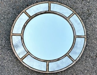 A Modern Mirror With Aged Museum Glass