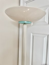Tall Ivory Floor Lamp By Maxlight