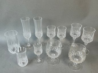 Collection Of Cut Glass Glassware