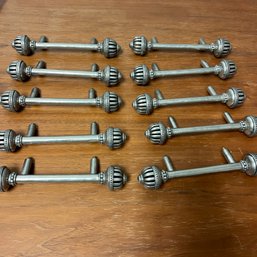 A Set Of 10 Carpe Diem Cricket Cage Cabinet Pulls  - Retail $75 Each