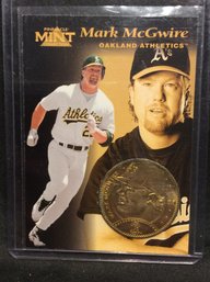 1997 Pinnacle Mint Collection Mark McGwire - M